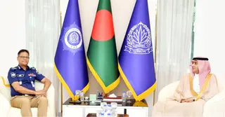 বাংলাদেশ পুলিশের সঙ্গে পারস্পরিক সহযোগিতা জোরদারে আগ্রহী সৌদি আরব
